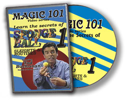 (image for) Magic 101 - Sponge Ball - DVD